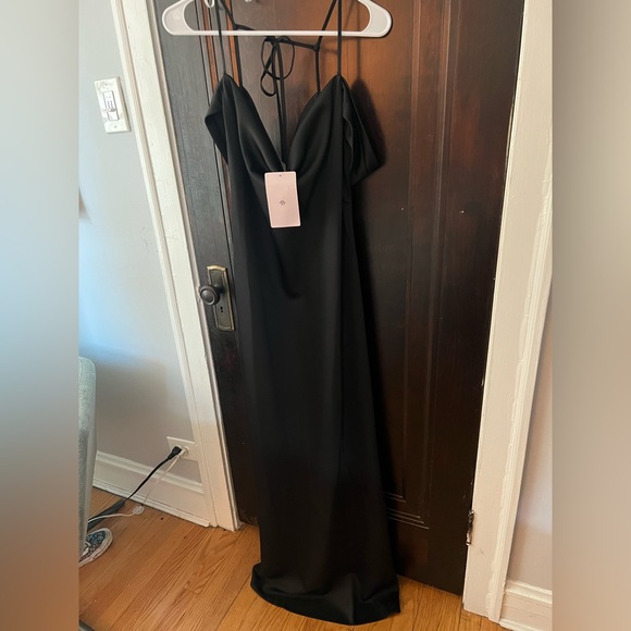 Bhldn Ira Satin Charmeuse Maxi Dress NWT - Picture 6 of 6